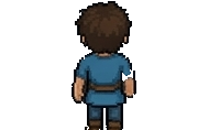 Personaje jugable de VIVAEON World visto de espaldas